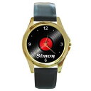 【送料無料】腕時計 ウォッチ ビニールディスクカスタムレトロreloj de pulsera disco de vinilo retro personalizados ** gran regalo artculo ***