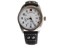 【送料無料】腕時計　ウォッチ　スイスレディースアラームメンズシルバーブラウンレザーswiss military hanowa seores reloj mens sargento 06418104001 marrn de cuero plateado