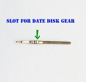【送料無料】腕時計 ウォッチ ディスクギアスロットzenith stem for 2572pc nos with slot for date disk gear last one 【送料無料】腕時計 ウォッチ ディスクギアスロットzenith stem for 2572pc nos with slot for date disk gear last one