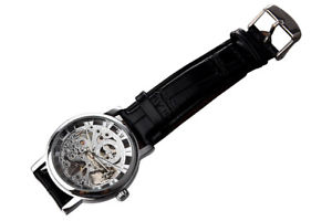【送料無料】腕時計　ウォッチ　スポーツフィールドアラーム2xwinner brillante esfera esqueletica cuerda manual reloj del deporte mecan n5