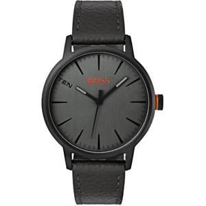 【送料無料】腕時計 ウォッチ コペンハーゲンアラームボスオレンジアナログboss orange copenhagen reloj hombre 1550055 analgico cuero negro
