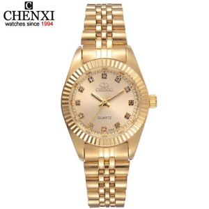 腕時計　ウォッチ　ブランドトップラグジュアリーレディースゴールドクリスマスchenxi brand top luxury ladies gold watches xmas gifts for her wife female women