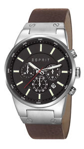 【送料無料】腕時計 ウォッチ アラームクロノグラフクロノブラウンesprit es107961004 ecualizador reloj hombre de cuero marrn chronograph chrono nuevo 【送料無料】腕時計 ウォッチ アラームクロノグラフクロノブラウンesprit es107961004 ecualizador reloj hombre de cuero marrn chronograph chrono nuevo