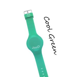 【送料無料】腕時計 ウォッチ ミニシリコングリーンクールorologio zitto mini 36mm silicone colorato led impermeabile verde cool green