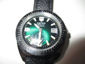 【送料無料】腕時計　ウォッチ　ブラックダイバーハウpallas oepp negro diver reloj nutico date hau 60er 37 mm