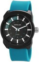 【送料無料】腕時計 ウォッチ アナログターコイズシリコン×nuevo anuncioexcellanc reloj hombre antracita turqu...