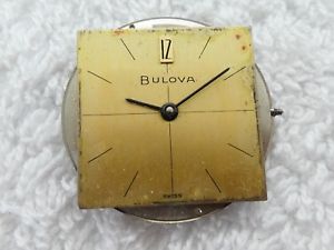 【送料無料】腕時計 ウォッチ bulova 11all obra movement not working w681