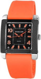 【送料無料】腕時計 ウォッチ アナログブラックオレンジシリコン×nuevo anuncioexcellanc reloj hombre negro naranja analgico de silicona reloj de pulsera x298221200005