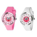 orologio emotiwatch i feel like donna silicone colorato princess rosa biancoシリコーンプリンセスローザビアンコ※注意※NYからの配送になりますので2週間前後お時間を...