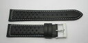 【送料無料】腕時計　ウォッチ　ノワールヌフモンブランブレスレットレーシングプチbracelet racing petit trous en cuir noir neuf taille 20 surpique blanc