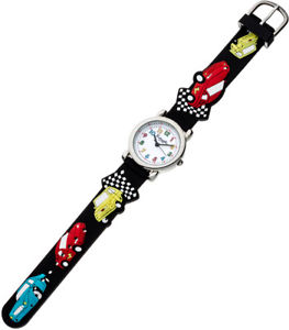 【送料無料】腕時計 ウォッチ アナログオートブラックシリコンステンレススチールパターンeichmller kinderuhr reloj analgico negro acero inoxidable auto silicona patrn 34977