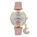 【送料無料】腕時計 ウォッチ ピンクバリスタルムーンファッションpink rose cristal luna encanto seora reloj de moda(2)