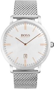 楽天hokushin【送料無料】腕時計　ウォッチ　ヒューゴボスマンメッシュnuevo hugo boss hb 1513481 hombre tradicin malla reloj 2 ao de garanta