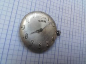 【送料無料】腕時計　ウォッチ　ビンテージvintage vernal jeambrun 26 d 17 rubis movement watch working read description
