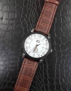 【送料無料】腕時計　ウォッチ　コンパスds orologio polso zcc compass automatico data cinturino pelle marrone bi lac