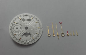 【送料無料】腕時計　ウォッチ　valjoux 7751 cadran et aiguilles couleur or neufs pour eta valjoux 7751