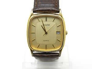 hokushin㤨̵֡ӻסåʥĥ٥ȥ᡼ȥcaballeross accurist reloj con fecha, nuevo reemplazo correa de cuero, cal 6m12פβǤʤ18,980ߤˤʤޤ