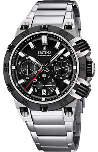 【送料無料】腕時計 ウォッチ クロノアラームバイクシルバーステンレススチールreloj hombre festina chrono bike f16775h de acero inoxidable plateado