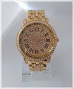 【送料無料】腕時計 ウォッチ ブレスレットドーレウォッチsublime montre watches quartz femme bracelet dor acier inoxydable strass