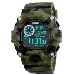 腕時計　ウォッチ　カムフラージュクロノグラフcamuflaje reloj de pulsera militar bundeswehr crongrafo bdu resistente al agua