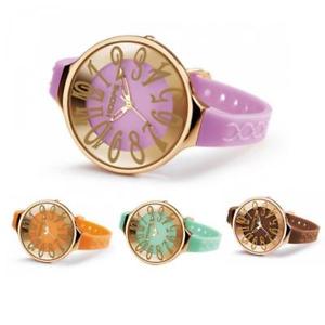 【送料無料】腕時計 ウォッチ フープジョイシリコーンゴールドローズorologio donna hoops glam l joy colorato silicone nuova collezione gold rose