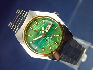 【送料無料】腕時計　ウォッチ　ビンテージレトロスイスルクスガラスvintage retro swiss reloj automtico cristal tressa lux 1970s nos cal como 5206