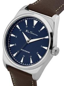 【送料無料】腕時計 ウォッチ ナイツブラウンベルトベンシャーマンアラームcaballeros ben sherman reloj en marrn correa bs156