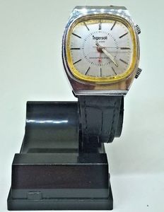 【送料無料】腕時計　ウォッチ　アラームクロックレアレトロスイスreloj alarma raro retro ingersoll swiss