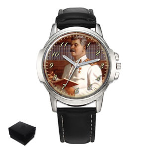 【送料無料】腕時計　ウォッチ　スターリンロシアソreloj de pulsera joseph stalin rusia unin sovitica para hombres regalo grabado