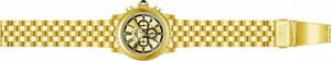【送料無料】腕時計　ウォッチ　クロノグラフステンレススチールアラームinvicta hombres specialty crongrafo de cuarzo 100m chapado en oro acero reloj