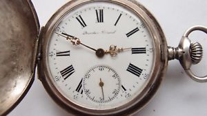 【送料無料】腕時計 ウォッチ ポケットチェンバージラールビンテージシルバーreloj de bolsillo aposentos girard vintage reloj 840erplata