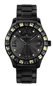【送料無料】腕時計 ウォッチ ジャックルマンローマブラックウォッチjacques lemans reloj mujer rome 11517t la passion negro 【送料無料】腕時計 ウォッチ ジャックルマンローマブラックウォッチjacques lemans reloj mujer rome 11517t la passion negro