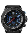 【送料無料】腕時計 ウォッチ モータースポーツクロノスチールレザーウォッチストラップbmw genuine motorsport acero reloj ice chrono correa de cuero impermeable