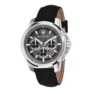 【送料無料】腕時計 ウォッチ マセラティマンブラウンステンレススチールmaserati successo hombre cuero marrn reloj de pulsera 45mm acero inoxidable