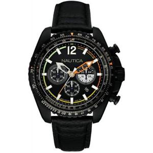 【送料無料】腕時計 ウォッチ ナイクロノペレサブメートルorologio uomo nautica nmx 1500 nai22506g chrono pelle nero sub 100mt 【送料無料】腕時計 ウォッチ ナイクロノペレサブメートルorologio uomo nautica nmx 1500 nai22506g chrono pelle nero sub 100mt