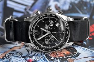 【送料無料】腕時計　ウォッチ　ベルトreloj pulsera de cuarzo para hombre de trabajo pequeas esferas negro reloj correa nato luna