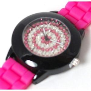 腕時計　ウォッチ　グラマーピンクスポーツhenley glamour mujer bling rosa deporte reloj de pulsera