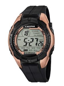 【送料無料】腕時計 ウォッチ カリプソウオッチブレスレットデジタルマンクロノブラックピンクcalypso by festina pulsera reloj de hombre digital chrono negrorosado 10atm