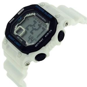 【送料無料】腕時計　ウォッチ　カニバリクロノグラフシリコンベルトアラームデジタルcannibal boysteen digital con crongrafo y correa de silicona blanca reloj cd27609