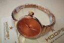 yzrv@EHb`@t[vsNS[horologio donna hoops,pvd oro rosa,small 29mm,bracciale acciaio,quadrante arancio