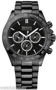 【送料無料】腕時計 ウォッチ アラームクロノグラフヒューゴボスマンnuevo hugo boss hb 1512961 hombre en negro reloj crongrafo2 aos de garanta