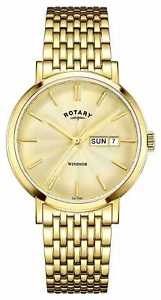 【送料無料】腕時計 ウォッチ ロータリーrotary para hombre chapado en oro esfera de oro gb0530303 relojes 11