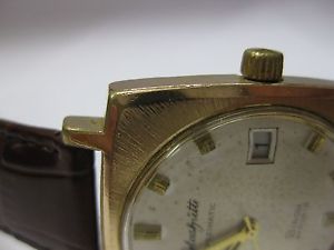 【送料無料】腕時計　ウォッチ　アラームvidriera spezimatic bison fecha reloj de pulsera reloj oro 26 rubis