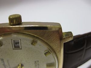 【送料無料】腕時計　ウォッチ　アラームvidriera spezimatic bison fecha reloj de pulsera reloj oro 26 rubis