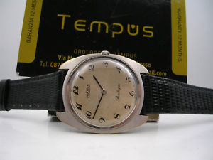 【送料無料】腕時計 ウォッチ ローマーブランドroamer boulogne anni 70 manuale 17 jewels orologio uomo