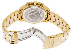 【送料無料】腕時計　ウォッチ　スピードウェイクォーツクロノステンレススチールクロックinvicta hombre speedway quartz chrono 100m dorado reloj acero inoxidable 22783