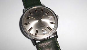 【送料無料】腕時計　ウォッチ　ステンレススチールビンテージアラームcaballeros vieja fricona automatik fecha 35mm acero inoxidable 60er vintage automatic reloj