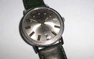 【送料無料】腕時計　ウォッチ　ステンレススチールビンテージアラームcaballeros vieja fricona automatik fecha 35mm acero inoxidable 60er vintage automatic reloj