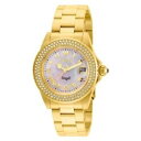 【送料無料】腕時計 ウォッチ ステンレススチールクオーツアラームドラドinvicta mujer ngel cuarzo 200m acero inoxidable reloj dorado 22875