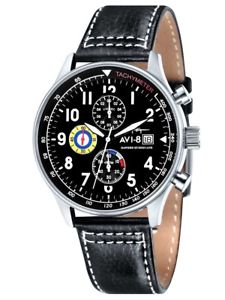 【送料無料】腕時計　ウォッチ　ホーカーハリケーンクロノグラフavi8 hawker hurricane chronograph 45mm 5atm av401102